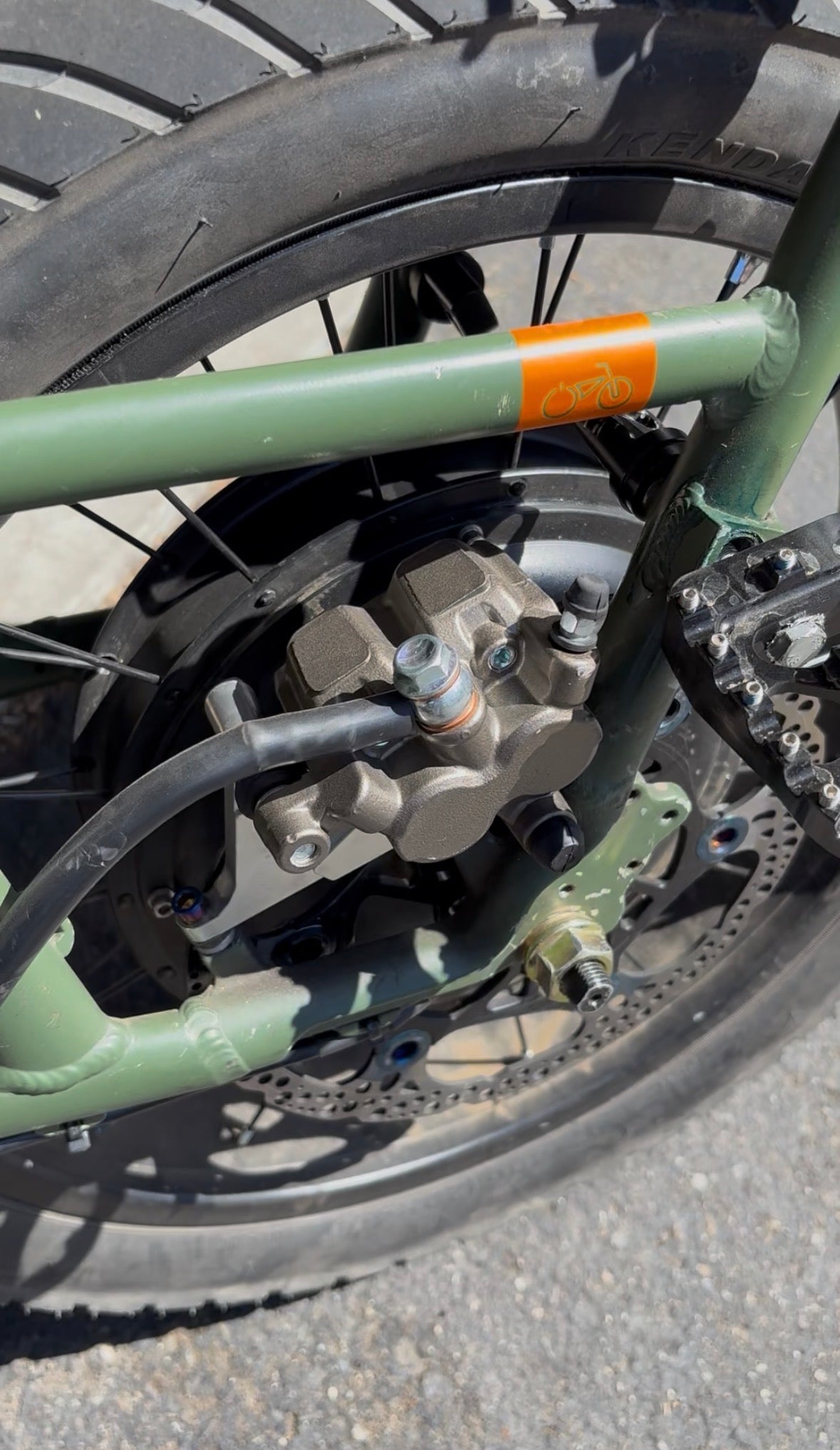 Radrunner Ultra bee brake kit (with rotor)